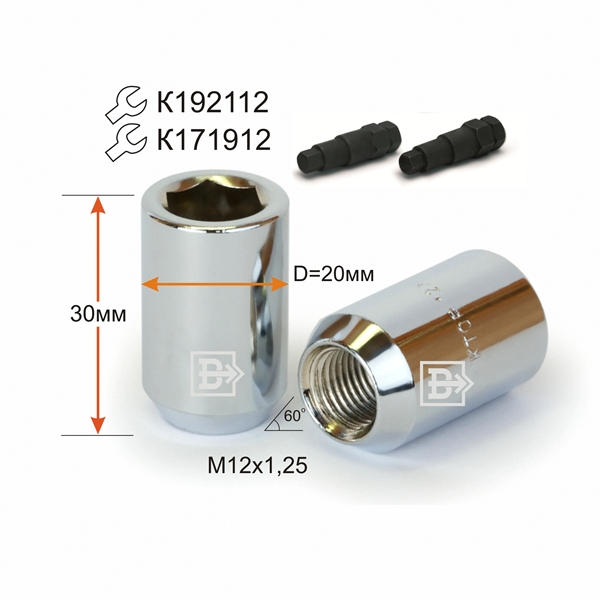 Hex Acorn Socket Nuts