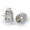Short Bulge Acore 19mm Hex