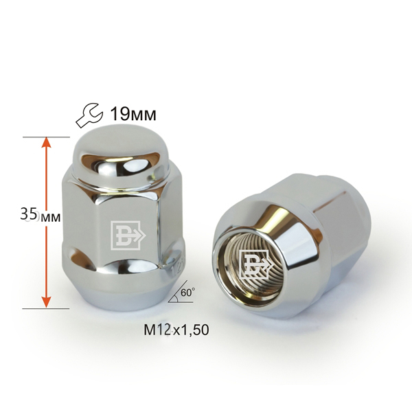 Short Bulge Acore 19mm Hex